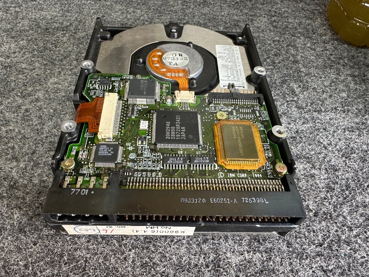 【送60サイズ】NEC　DCAS-34330　4.3GB 3.5インチ 50ピン 内蔵SCSI HDD　ハードディスク 0フィル消去済み B/Sなし_画像2