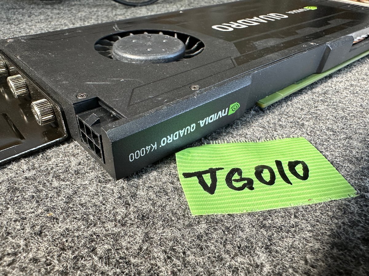 【送60サイズ】nVIDIA Quadro K4000 699-52030-0500-500 L DP/N:0D5R4G DELL引き抜き品 グラフィックボードの画像3