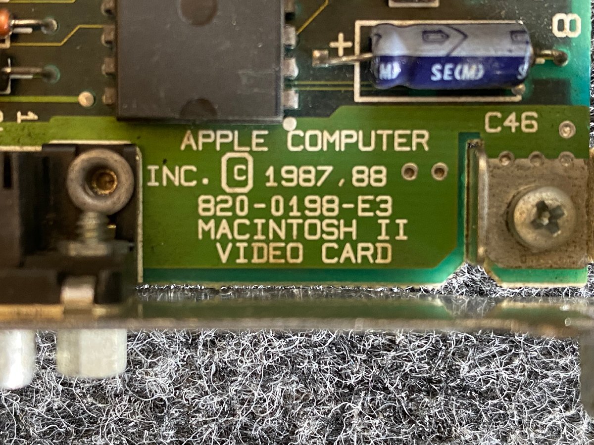 【送ゆうパケ250円】Apple Macintosh II Video Card Mac用NuBusグラフィックカード ※未チェックの画像7