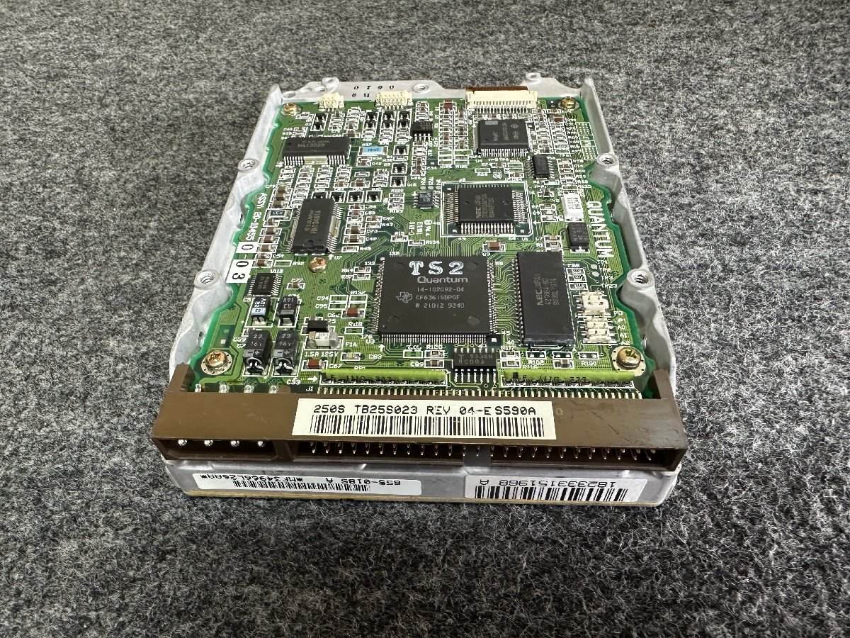 [ sending 60 size ]Quantum ProDrive LPS270S 250MB 3.5 -inch 50 pin SCSI hard disk 0 Phil erasure ending Apple Hard Disk