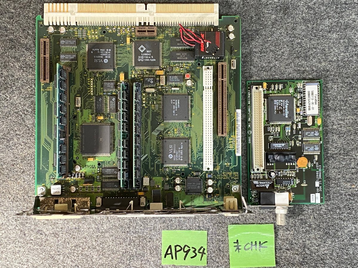 【送100サイズ】Apple Power Macintosh 6200用マザーボード PowerPC603搭載 LANカード付属 ※未チェックの画像4