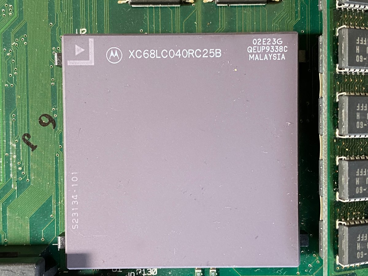 【送100サイズ】Apple Macintosh LC475用マザーボード M1476 CPU：XC68040・インタウェア VCP-1A付属 ※未チェックの画像6