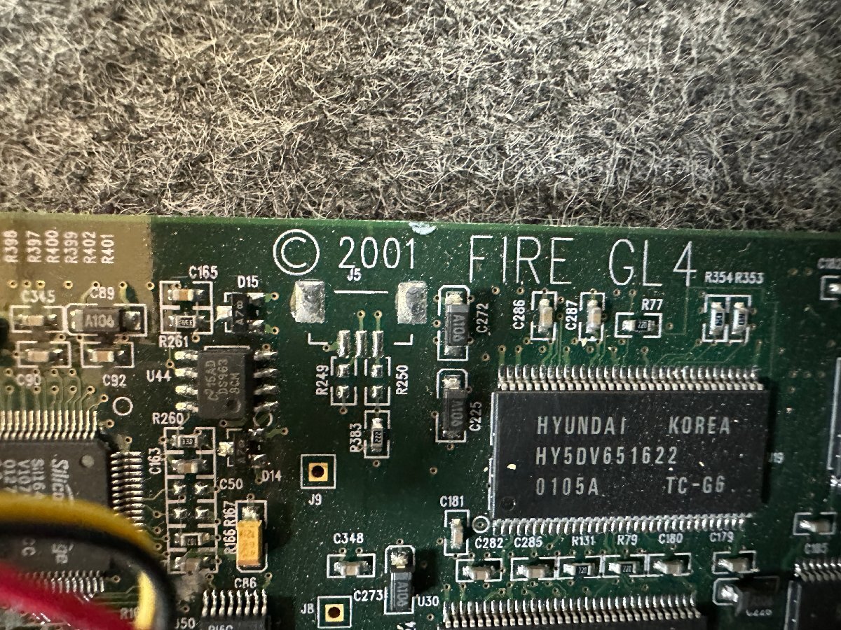 【送60サイズ】ATI Fire GL4 AGP 128MB AGPグラフィックボード ※未チェックの画像6