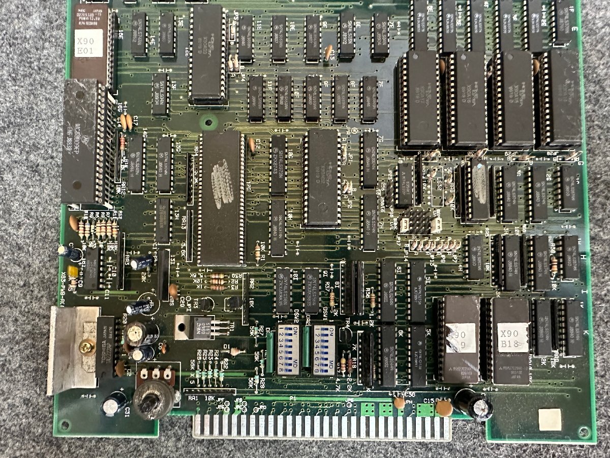 [ sending 80 size ] Manufacturers unknown arcade game basis board ( title unknown ) X83-PWB-A(A) * no check 
