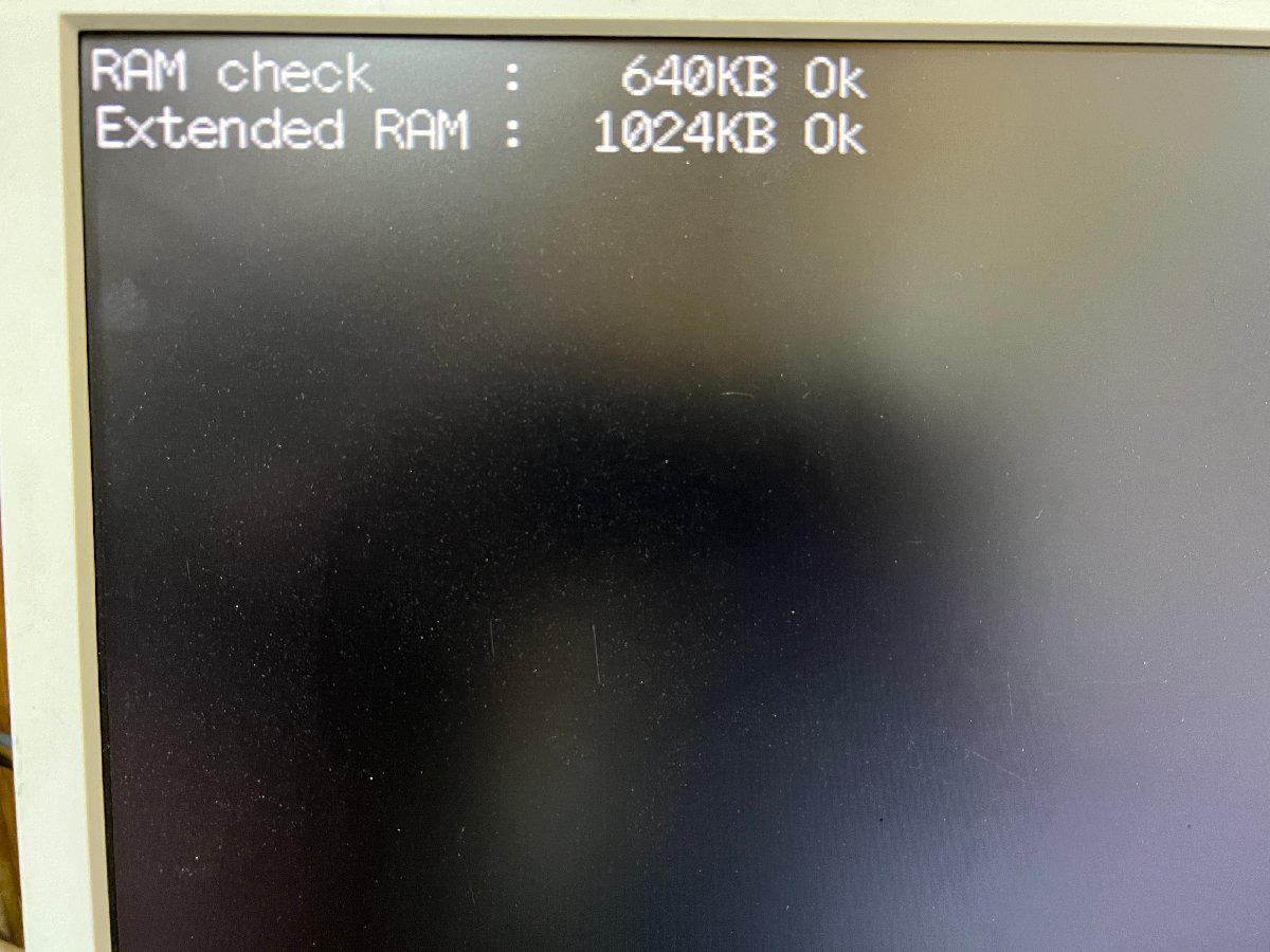 【送140サイズ】EPSON PC-386GE2 i386SX-16/MEM1.6MB/HDD無/FDD両ドライブNG/ROM起動OK ※FM音源未チェックの画像9
