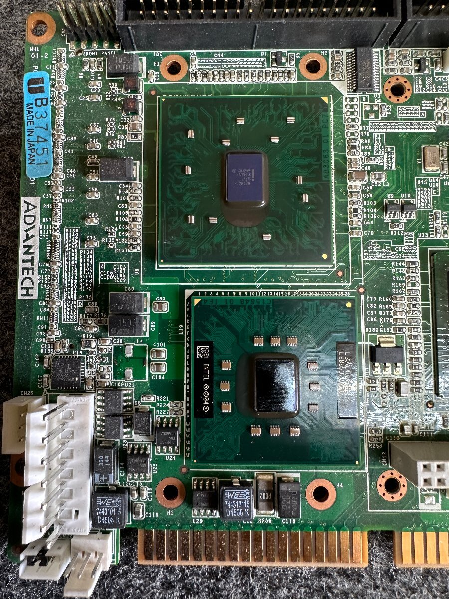 [ отправка .. комплектация 250 иен ]ADVANTEC PCA-6781VE V1.13 (Celeron M 600 MHz установка ) одиночный панель компьютер * не проверено 