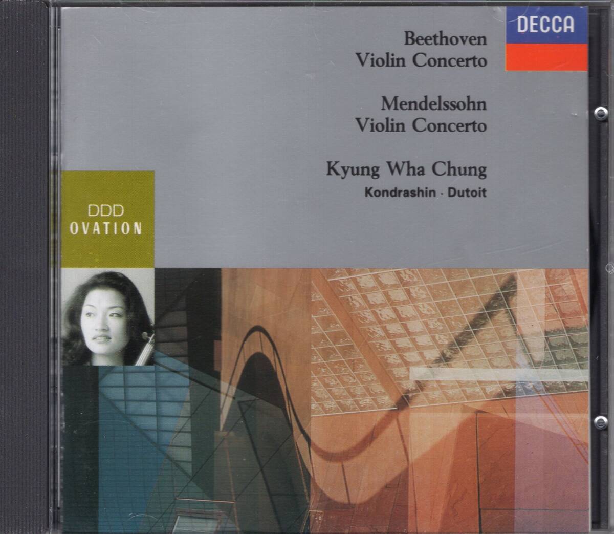 チョン・キョンファ(vn)　ベートーヴェン、メンデルスゾーン：ヴァイオリン協奏曲　DECCA輸入盤_画像1