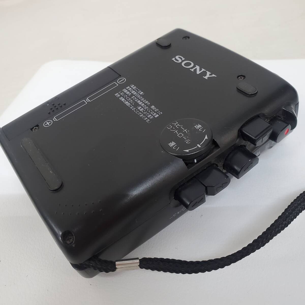 0419-212□通電確認済 SONY ソニー カセット レコーダー cassette RECODER tcm-36 ジャンク 簡易梱包 _画像4