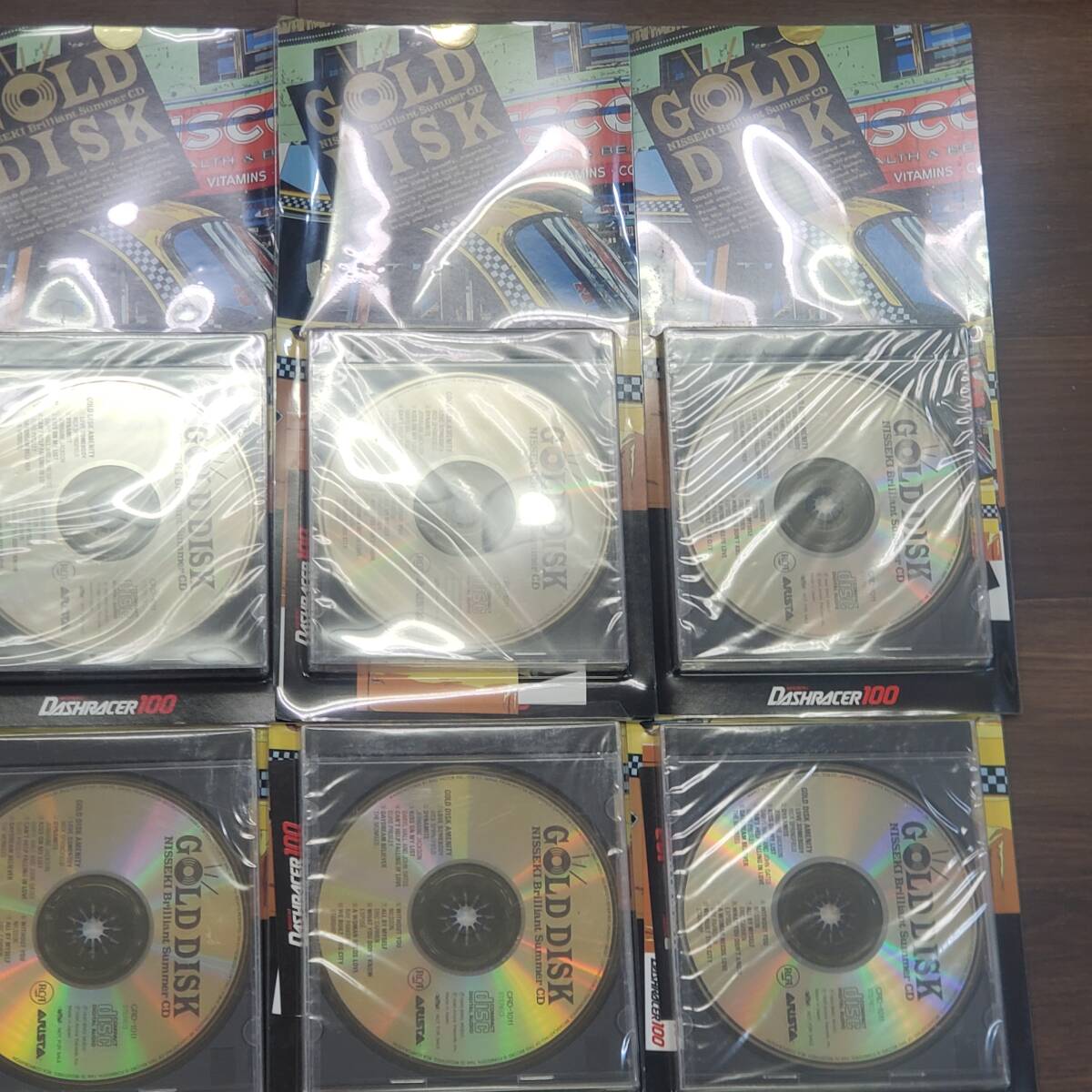 0423-204□未開封品 日石 非売品 CD 13枚 セット GOLD DISK NISSEKI DASHRACER 100 再生未確認 ARISTA 日本石油 簡易梱包