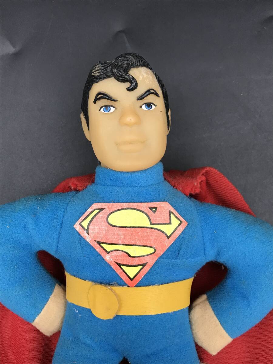 0426-09*DC комикс Супермен мягкая игрушка кукла sofvi фигурка примерно 22.5cm retro редкость Superman