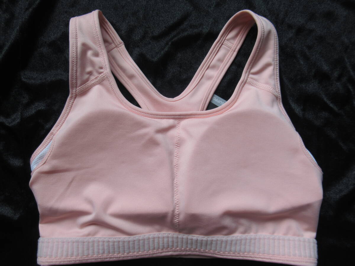 [NIKE]* Nike sports bra *wi men's / sports bra yoga /Dry Fit / size L/ coral pink : tag equipped!