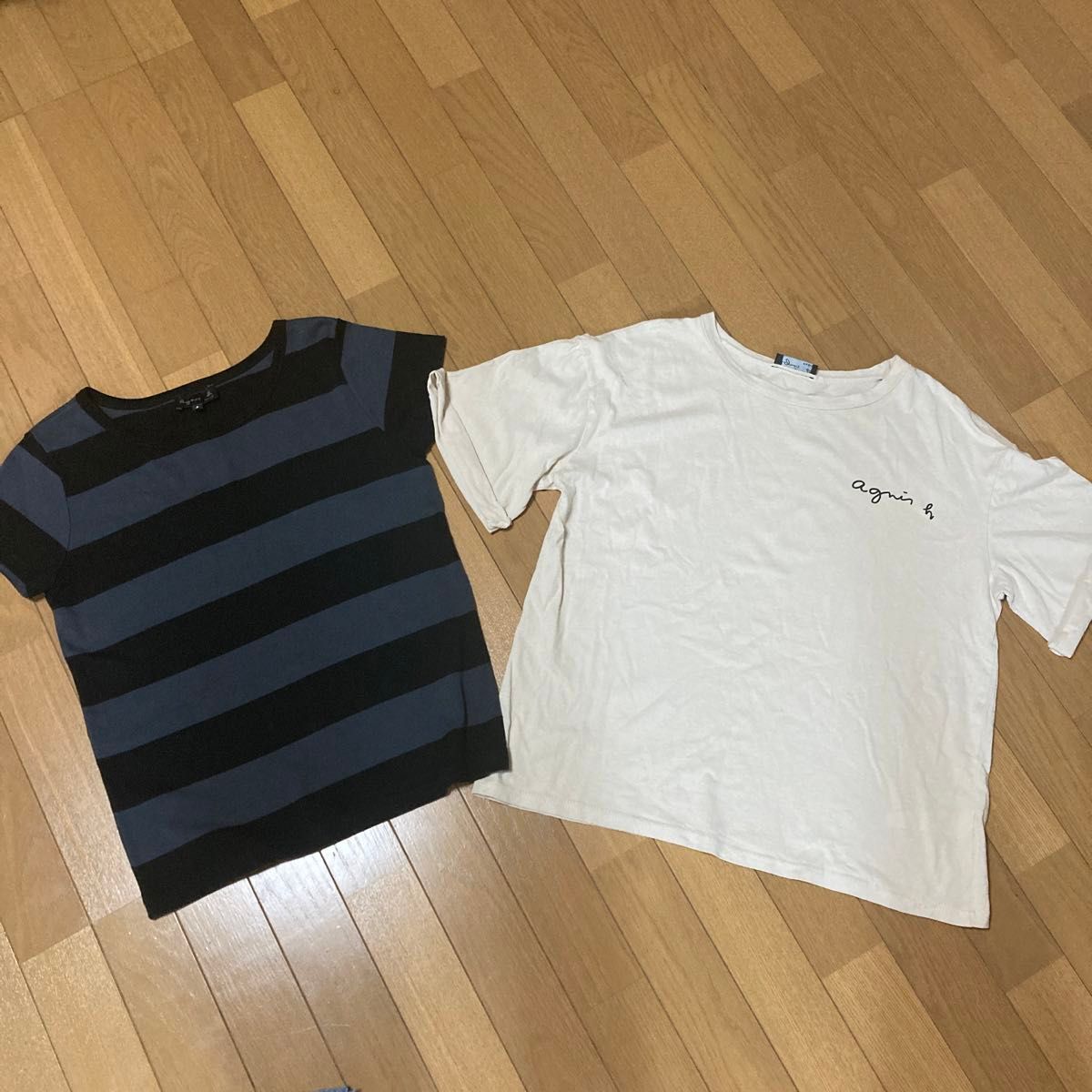 アニエス・ベー　半袖Tシャツ M-L