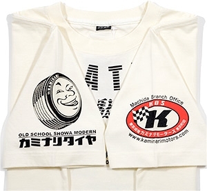 カミナリ雷/スターレット/Tシャツ/白/XXL/kmt-133/エフ商会/カミナリモータース/テッドマン_画像5