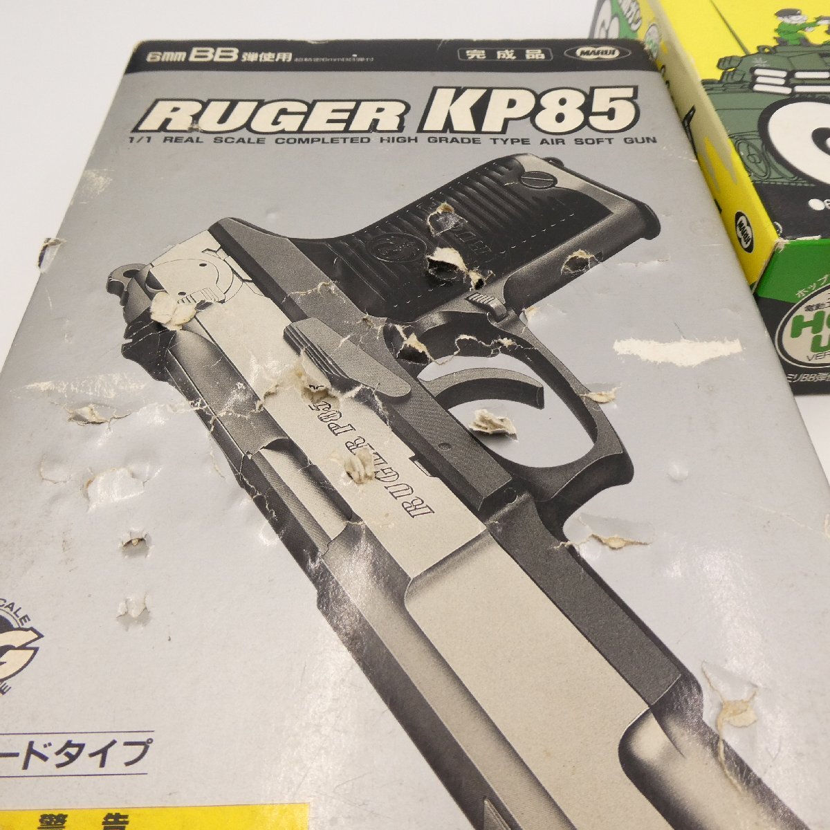 RUGER ルガー KP85 BB弾 ソフトガン ＋ ミニ電動ガン G3A3MINI 2個セット 動作未確認の画像3