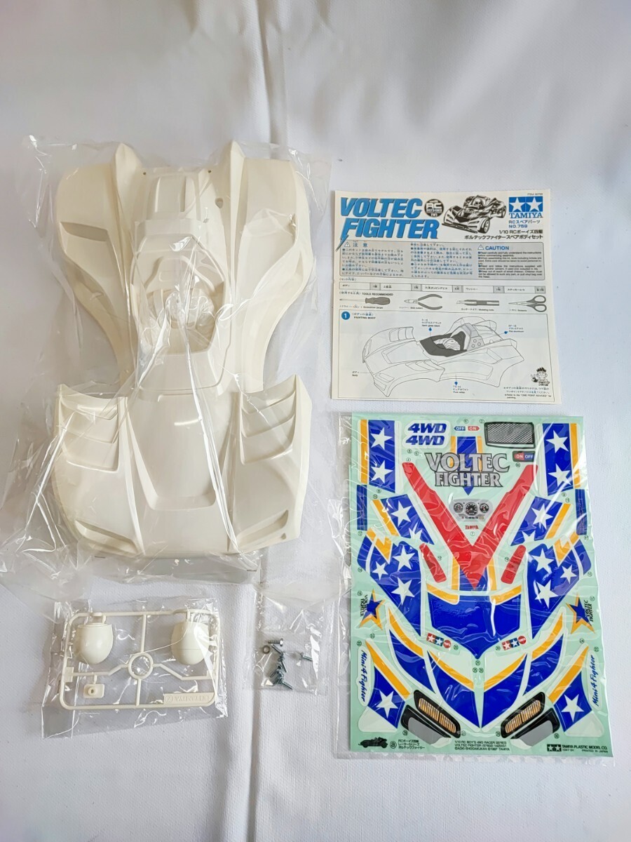 TAMIYA THUNDER BLITZ VOLTEC FIGHTER まとめ 未開封 未組立 タミヤ サンダーブリッツ ボルテックファイター スペアボディセット(032803)の画像3