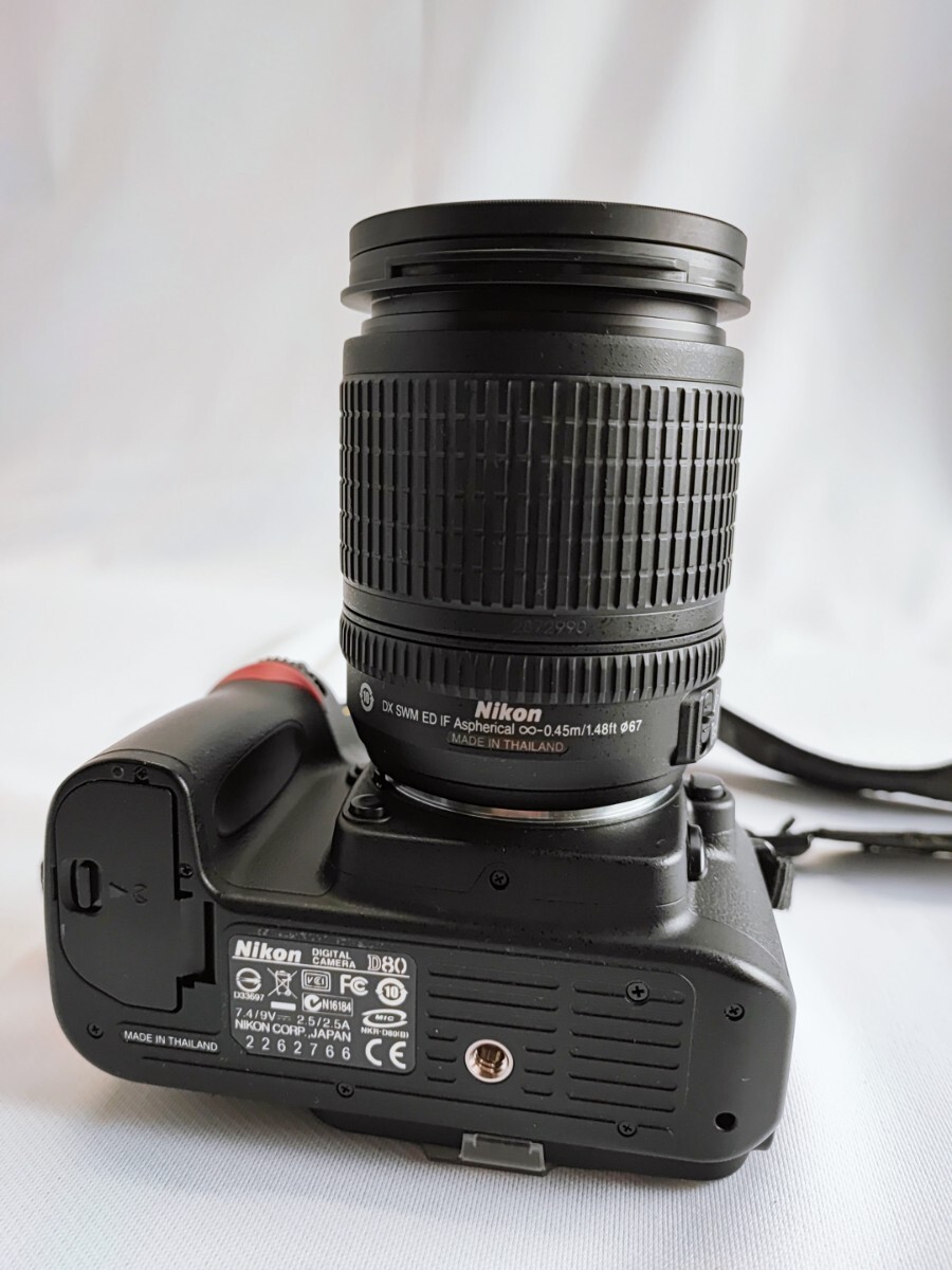 Nikon D80 kit デジタル一眼レフカメラ 不備あり ニコン デジタルカメラ デジカメ デジタル一眼レフ 一眼レフ コレクション(040512)_画像7