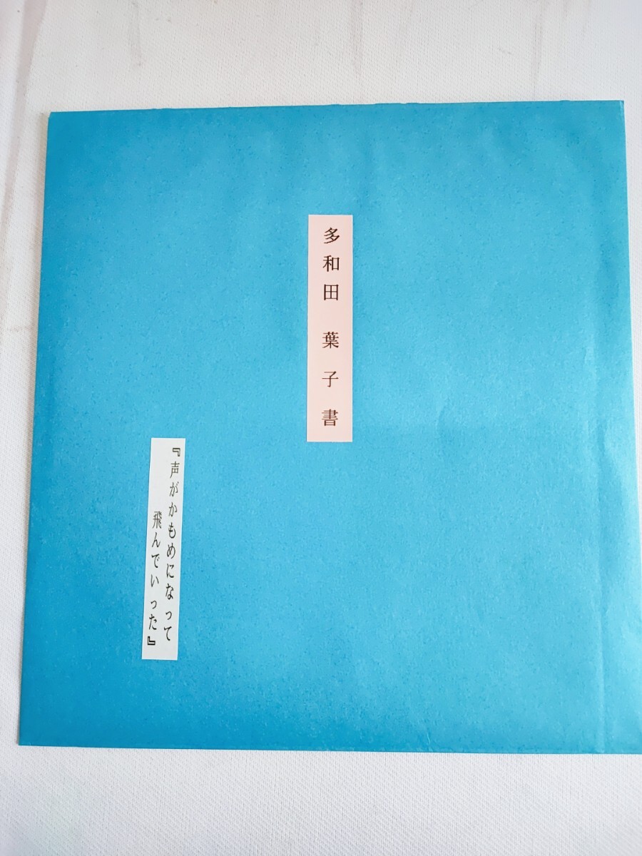 多和田葉子直筆サイン声がかもめになって飛んでいった当時物 多和田葉子直筆サイン声がかもめになって飛んでいった当時物