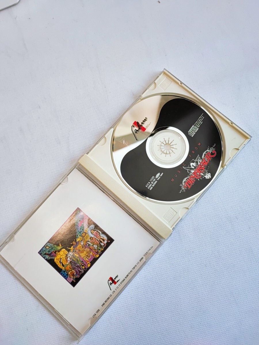 【引退品】 MUSIC FROM DINOSAUR ミュージック フロム ダイナソア CD サウンドトラック 当時物 コレクション ゲームミュージック(042427)_画像5