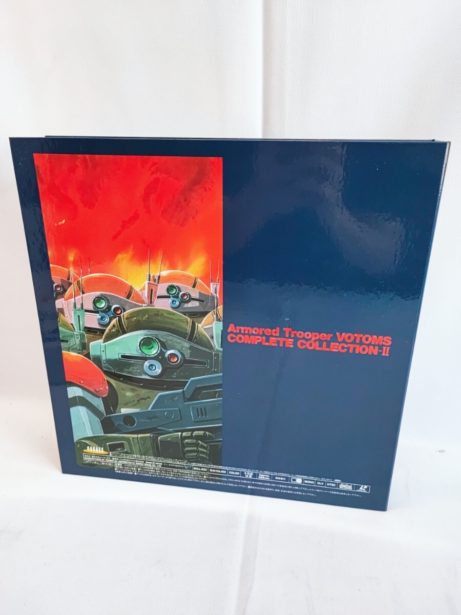 [.. goods ] Armored Trooper Votoms Complete collection Ⅱ LD laser disk that time thing collection Heisei era retro BOX box attaching (042431)