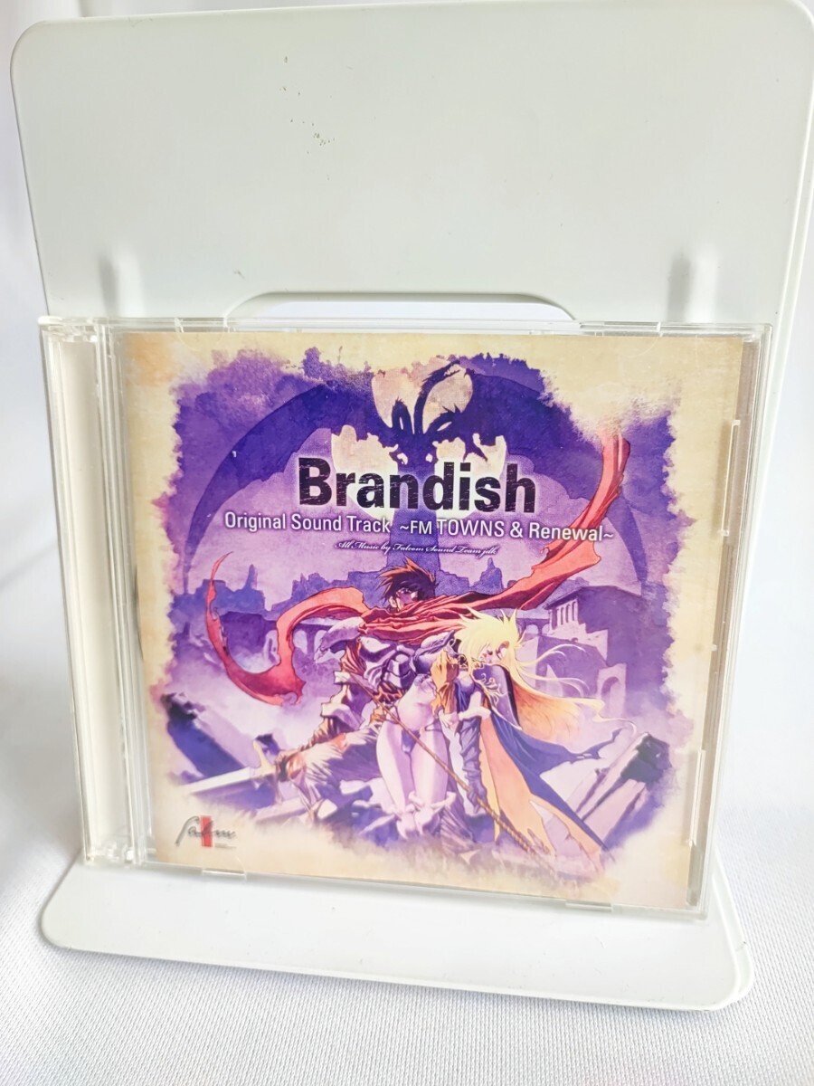 【引退品】 Brandish オリジナル サウンドトラック FM TOWNS版 リニューアル版 CD ブランディッシュ美品 当時物 コレクション サントラ(042_画像1