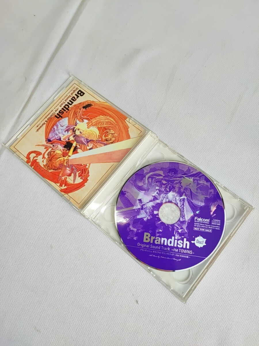 【引退品】 Brandish オリジナル サウンドトラック FM TOWNS版 リニューアル版 CD ブランディッシュ美品 当時物 コレクション サントラ(042_画像4