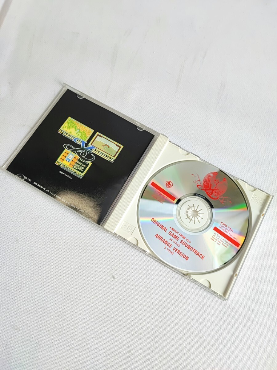 【引退品】 YS MUSIC FROM CD 当時物 コレクション Falcom キングレコード 平成レトロ 日本ファルコム サウンドトラック サントラ(042504)_画像4