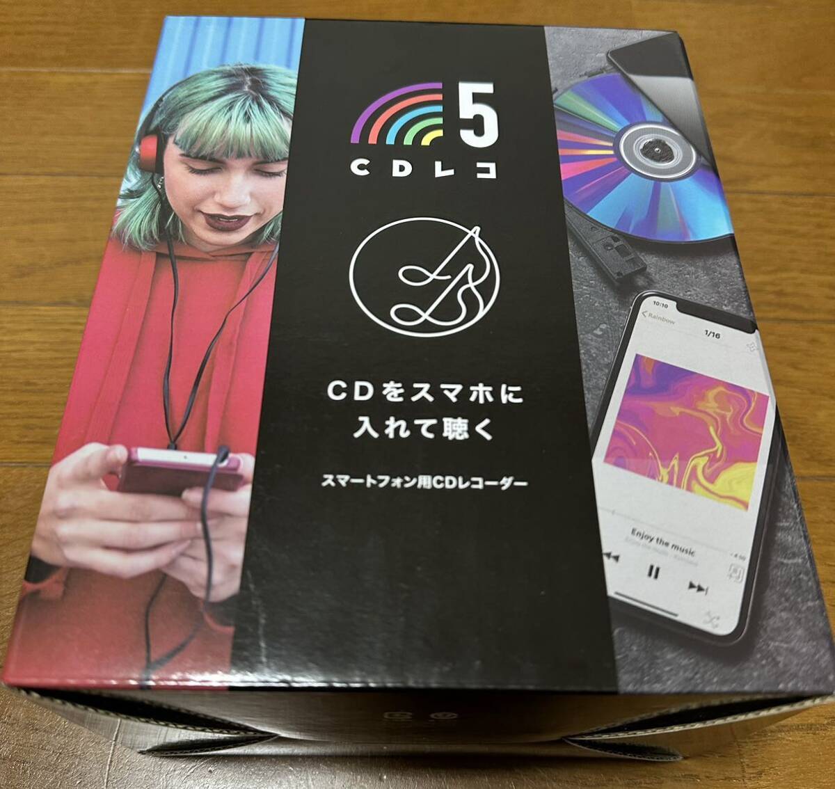 即決！送料無料！極美品！I・O DATA◆IOデータ/スマートフォン用CDレコーダー/CDレコ/CD-5WK アイオーデータ_画像1