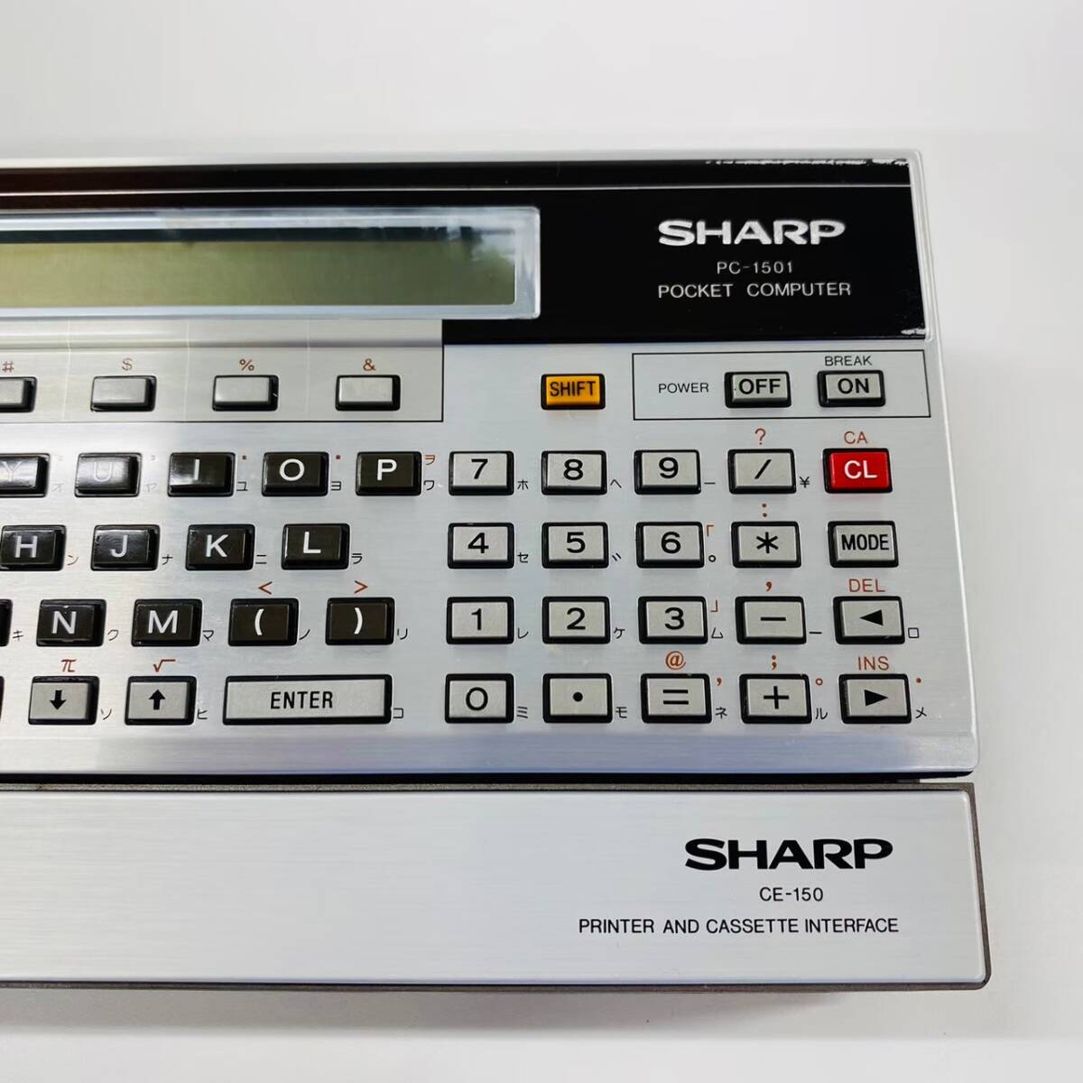 G662-M1-2467 SHARP sharp pocket computer - cassette interface CE-150 electrification has confirmed pocket computer accessory equipped ④