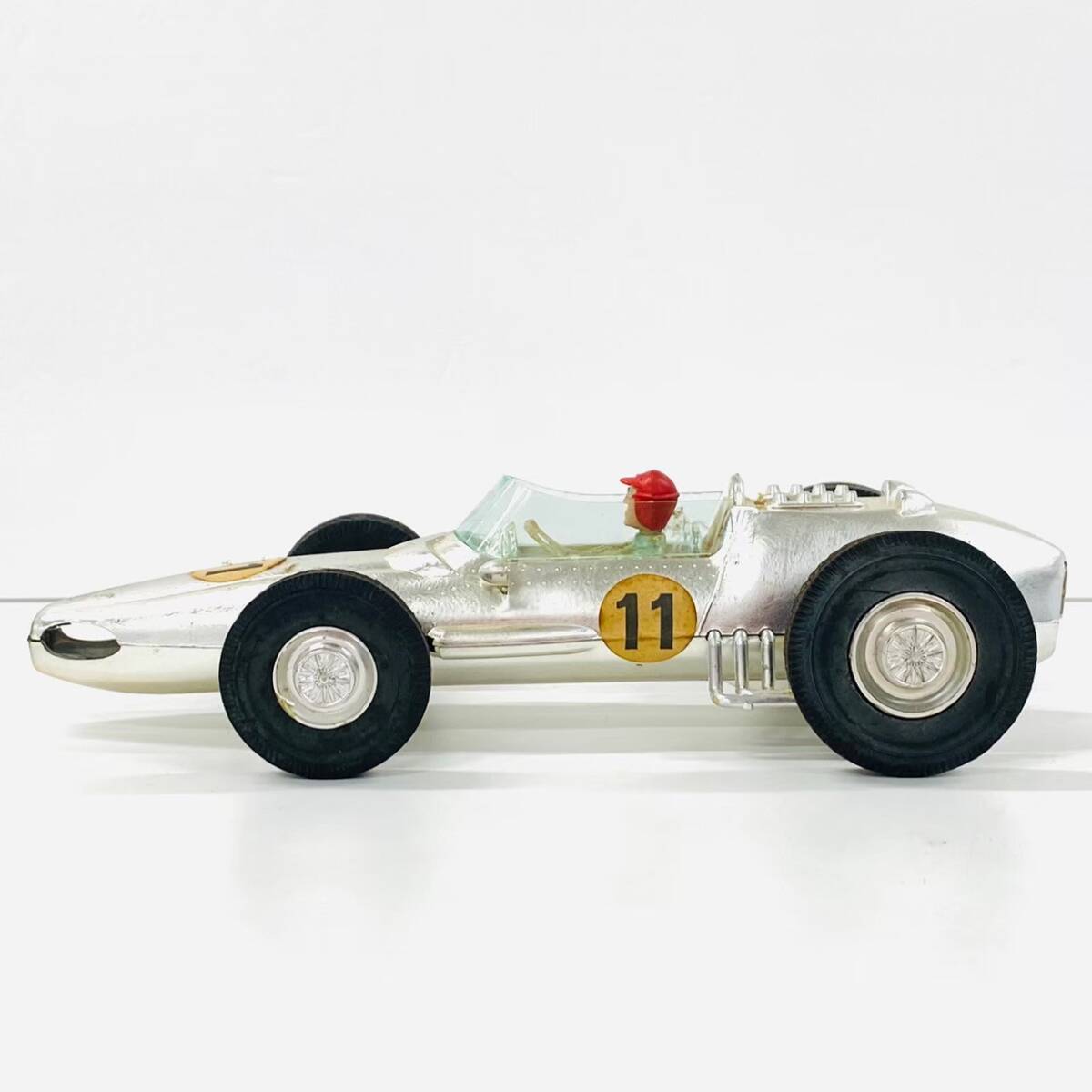 G667-Z9-594 DOUBLE NUMBER ダブルナンバー ジェット フェラーリ L ゴールド 箱付き 葉巻型 日本製 ヴィンテージ おもちゃ 玩具 ④の画像2