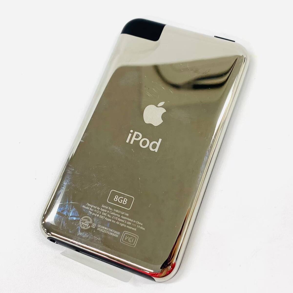 G668-O15-4214 ◎ Apple アップル iPod touch アイポッドタッチ 8GB A1213 第1世代 2007年 通電確認済み 付属品 音楽 ④_画像4