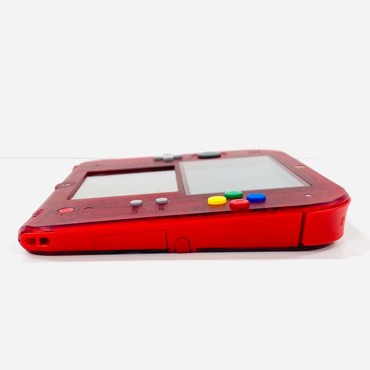H617-Z13-221 Nintendo ニンテンドー 2DS ポケットモンスター 赤 限定パック 箱付き FTR-001 本体 ゲーム機 玩具 おもちゃ ④_画像4