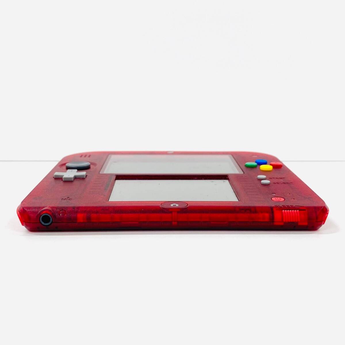 H617-Z13-221 Nintendo ニンテンドー 2DS ポケットモンスター 赤 限定パック 箱付き FTR-001 本体 ゲーム機 玩具 おもちゃ ④_画像6