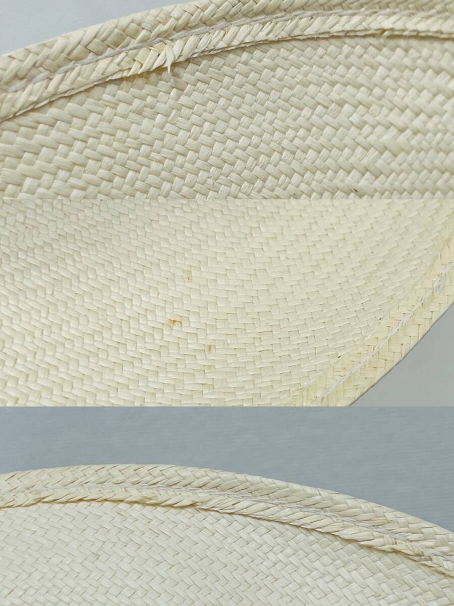 F202-Z14-156 Borsalino ボルサリーノ 帽子 ハット 1857 イタリア製 サイズ/57 箱付き ファッション小物 被り物 装飾小物 ②の画像9