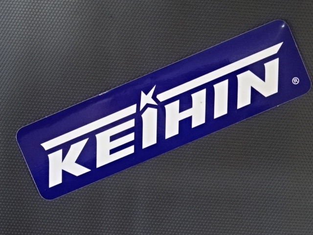 【4545】■新品■KEIHIN/ケイヒン 純正 ステッカー シール デカール 35×130ｍｍ バイク ツールボックス などのカスタマイズに_画像2