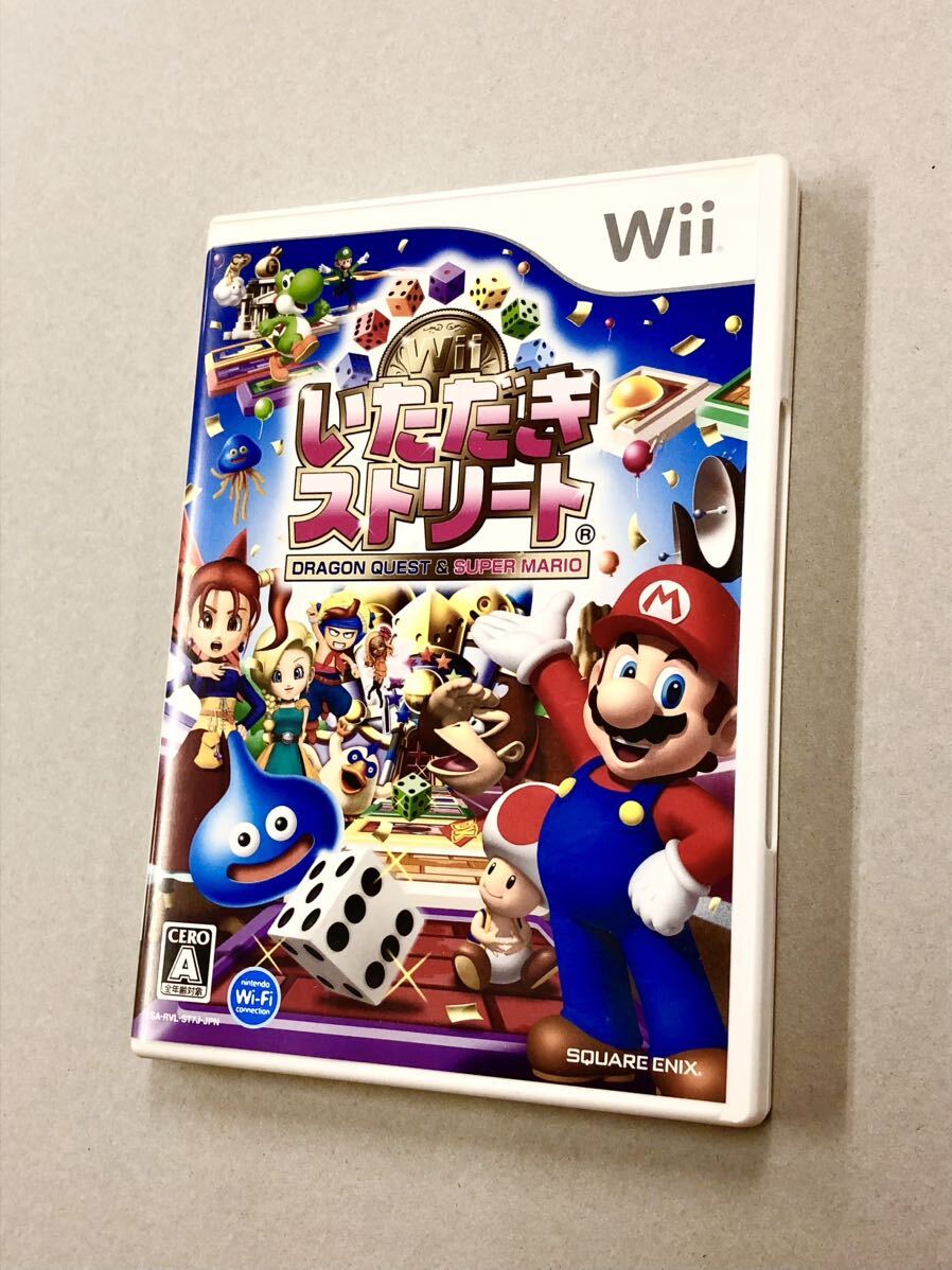 即決！Wii「いただきストリートWii ドラゴンクエスト＆スーパーマリオ：任天堂」送料込！_画像1