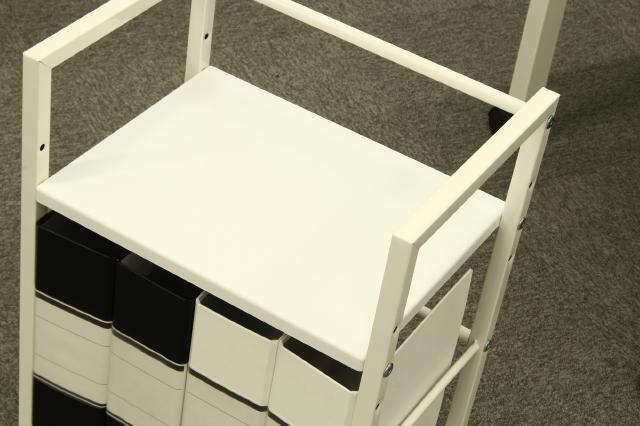  desk wagon side Wagon storage Wagon storage rack space-saving compact with casters . simple modern series desk wagon 