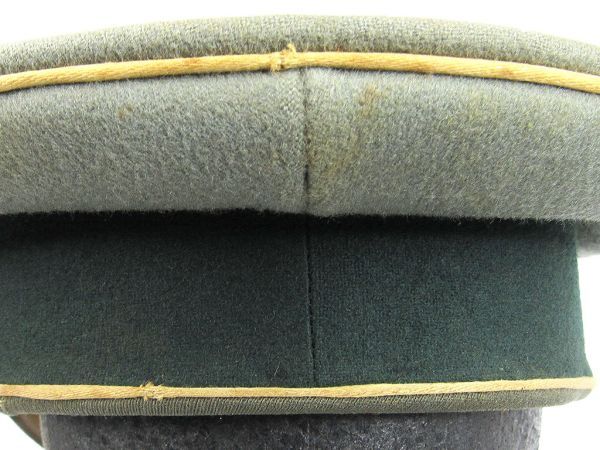第二次大戦中実物 ドイツ陸軍 歩兵下士官制帽 名前入の画像7