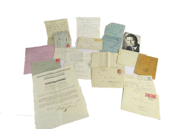 第二次大戦前後実物 ドイツ書類・手紙等 纏めての画像1