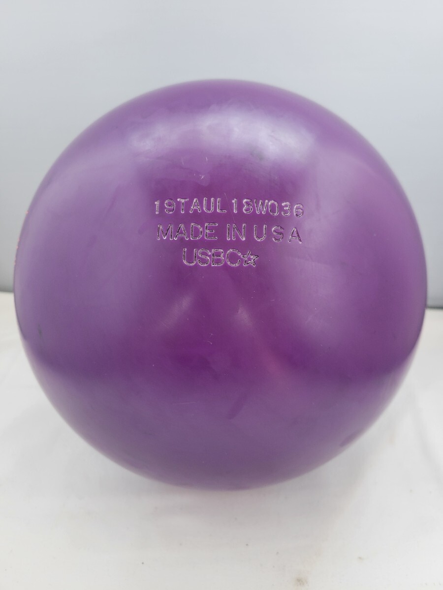 STORM ストーム ボウリングボール PITCH PURPLE 重さ約6.8kgの画像3