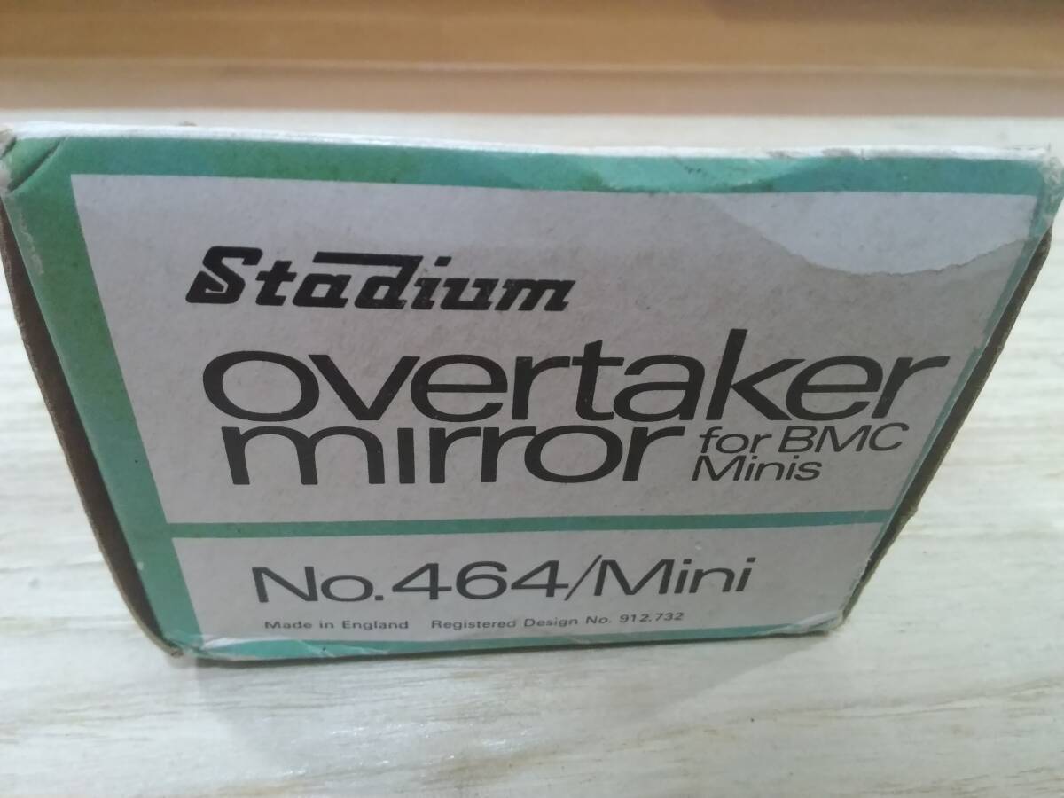 Stadium overtaker mirror for BMC Minis Stadium over te- машина зеркало редкий редкость подлинная вещь не использовался NOS товар 