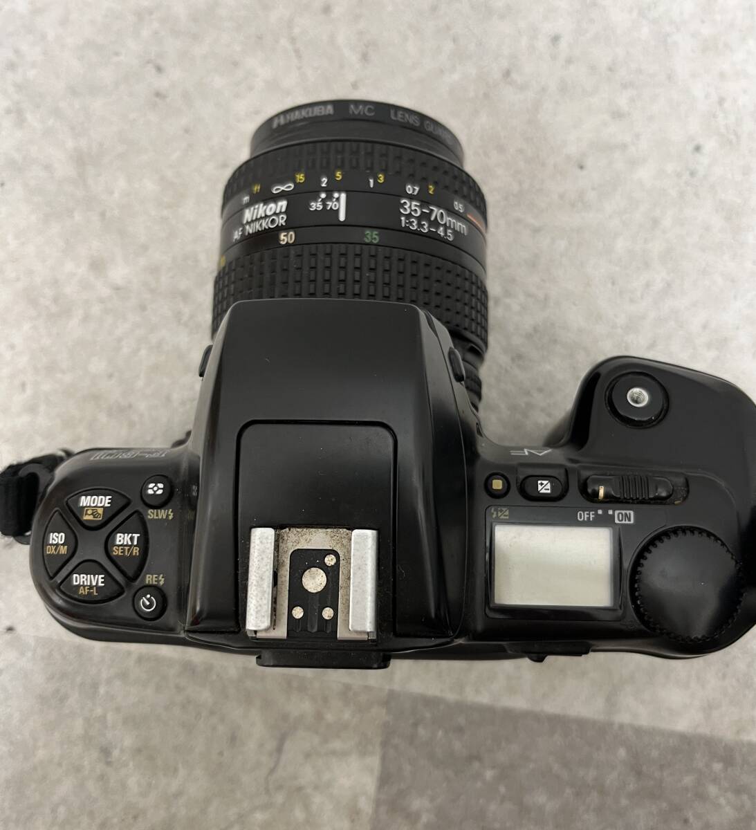 ＃20532A カメラ まとめ ☆ Nikon ニコン EM F-601 ミノルタ SR-1 1:2 f=55mm /デジタルカメラ オリンパス SP-565uz 長期保管品 の画像2