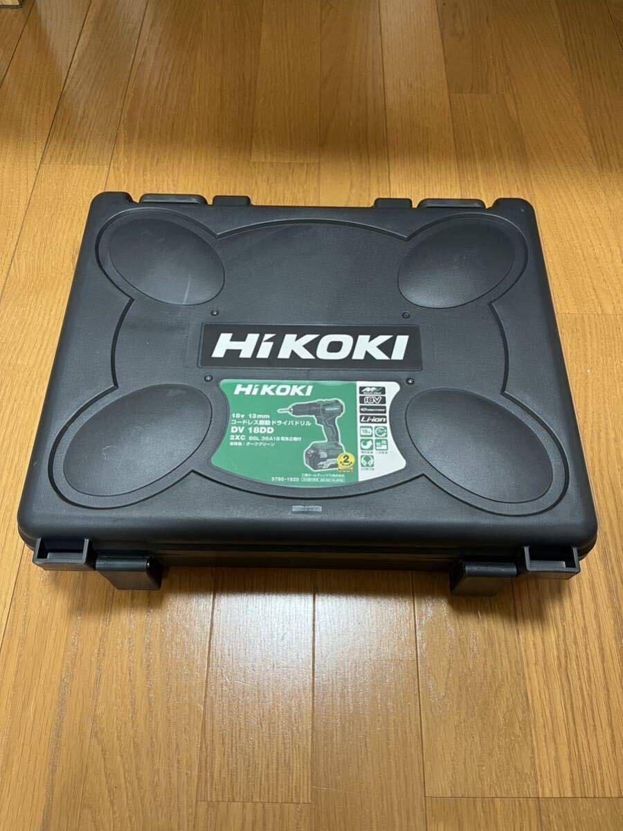 HiKOKI ハイコーキ 18v コードレス振動ドライバドリル DV18DD の画像5