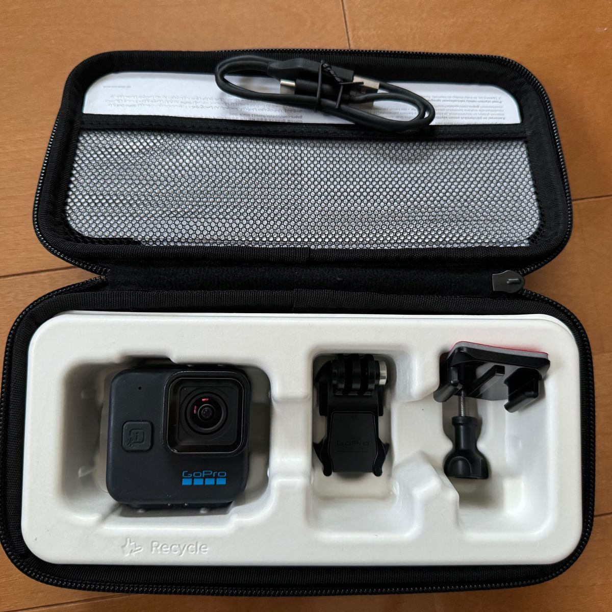 GoProHERO11 Black Mini 国内正規代理店保証書付き/メディアモジュール/SDカード125GB/純正ケース 他