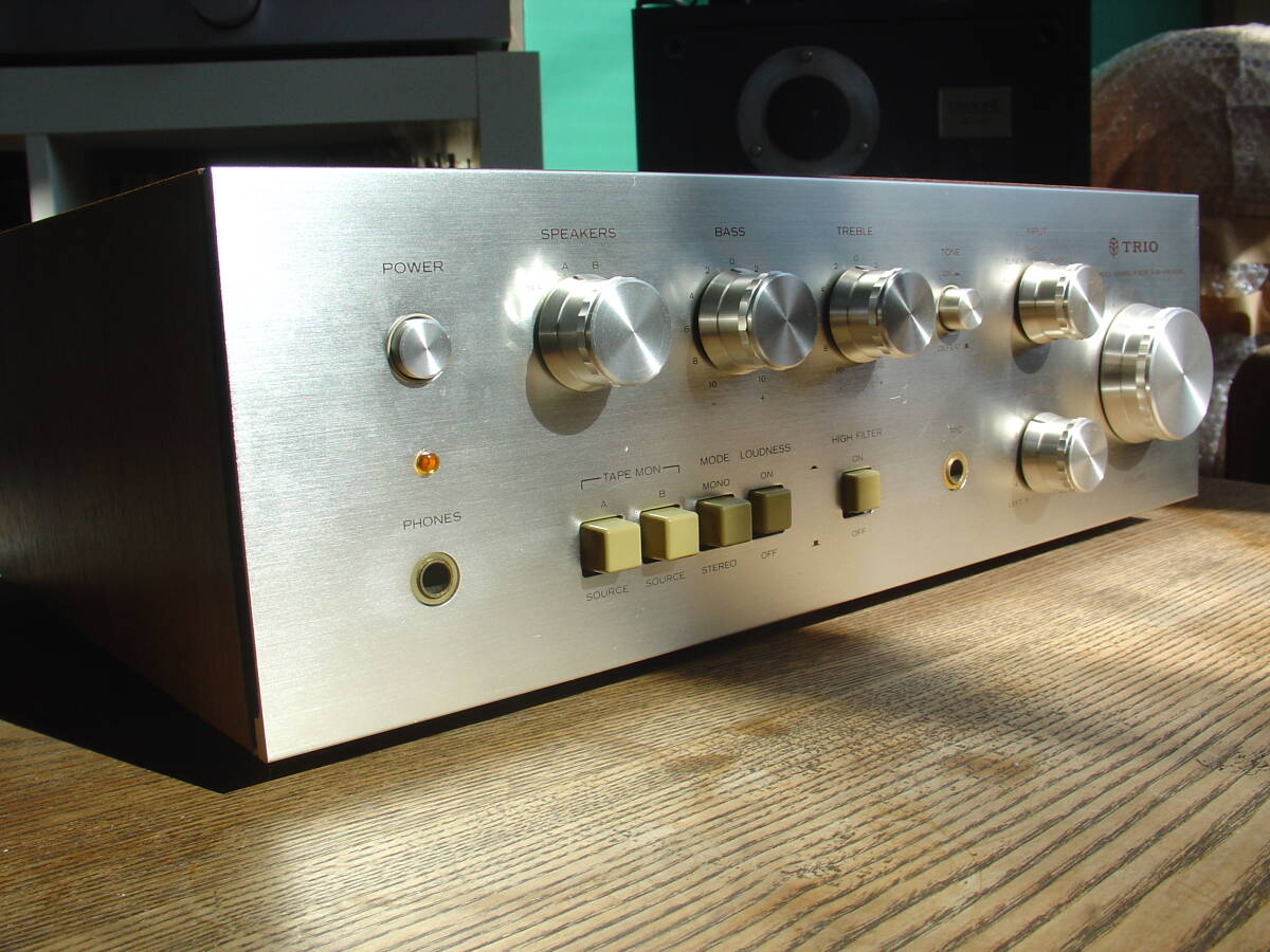 TRIO （KEWOOD） KA-1400G 完動品 (1973年頃) プリメインアンプ ビンテージ 音出し確認済み。 の画像2