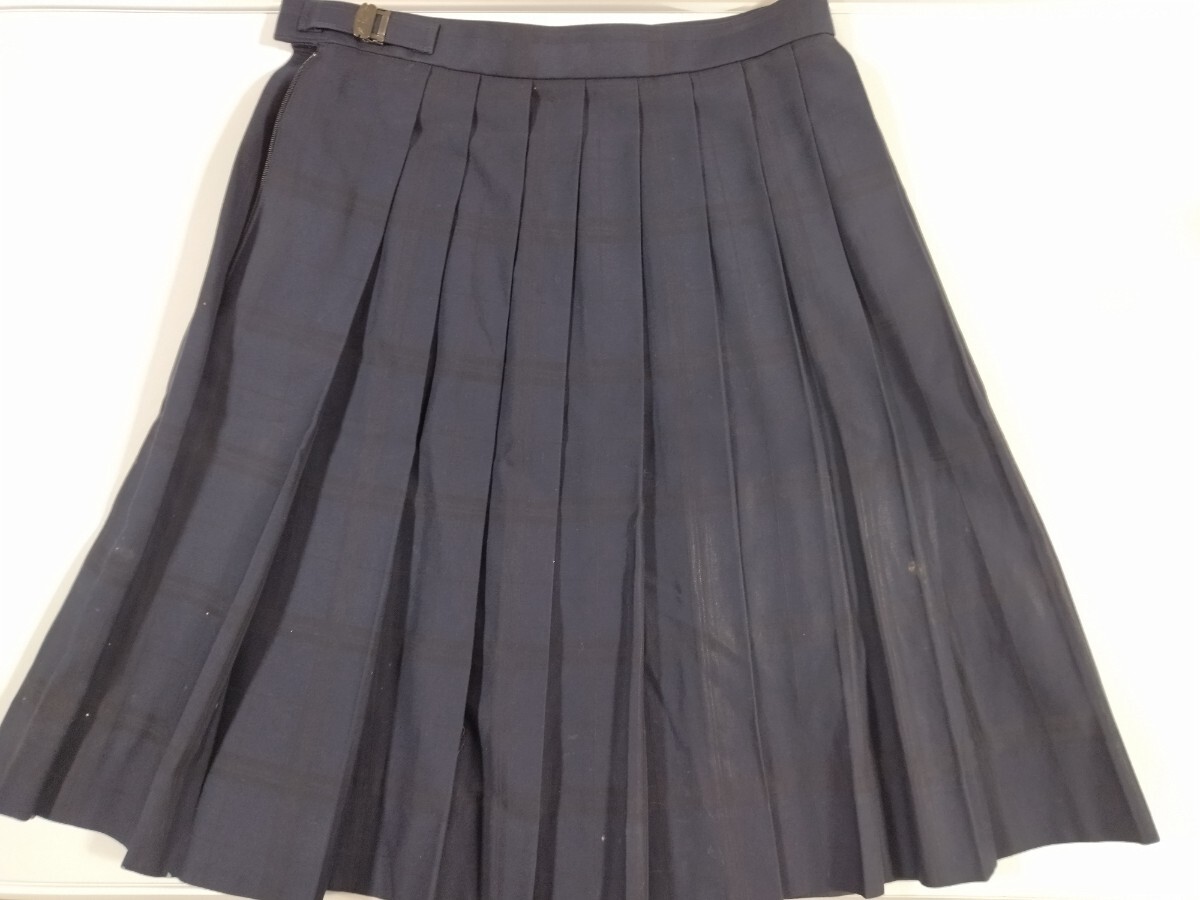  Okayama prefecture [ Okayama higashi quotient industry high school ] woman uniform М size 9 point full set newest model skirt (66.54)