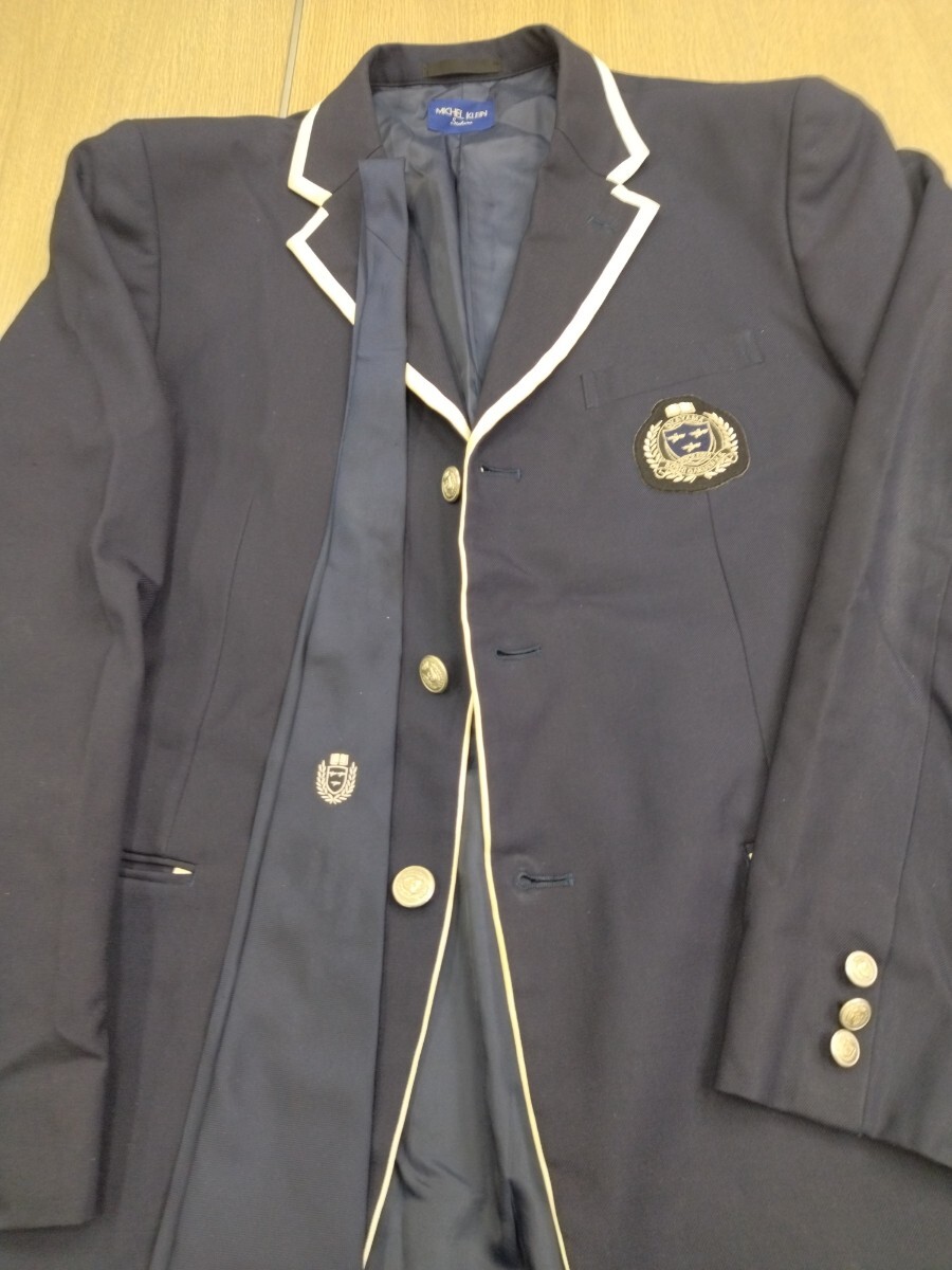 岡山県[創志学園高等学校]制服185A　9点セット　指定通学カバン付属_画像4