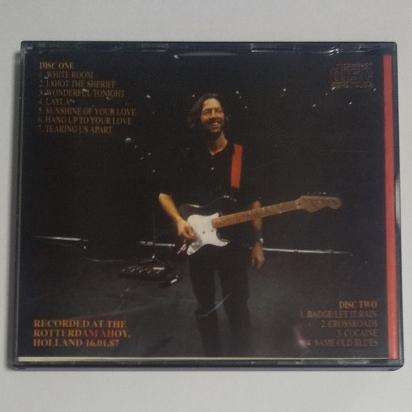 2CD★ERIC CLAPTON「CAUGHT IN THE ACT」コレクターズ　エリック・クラプトン_画像2