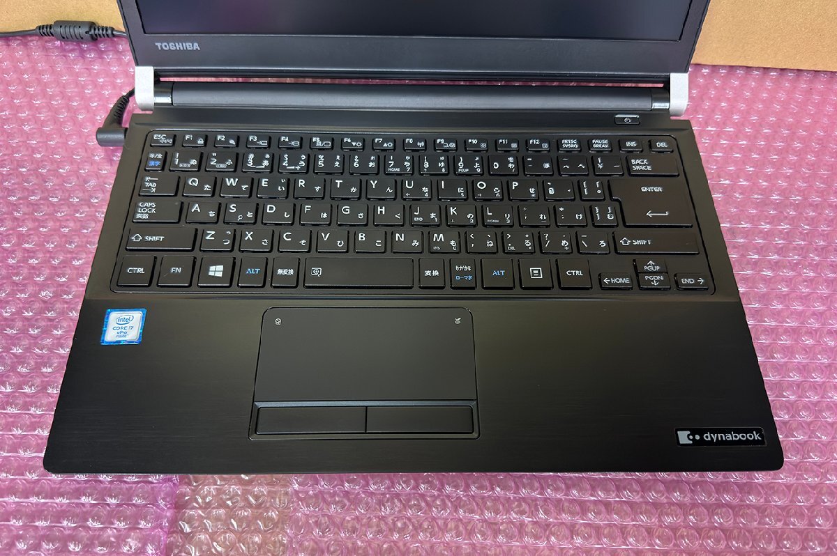 【ジャンク】東芝 Dynabook R73/F Core i7 BIOS起動確認済_画像4