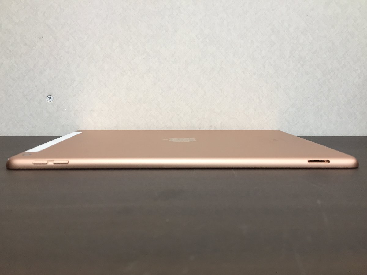 Apple iPad7 32GB 10.2インチ 縁側ヒビ割れ バッテリー90％ A2198 MW6D2J/A 第7世代 ゴールド 現状品 動作品の画像5
