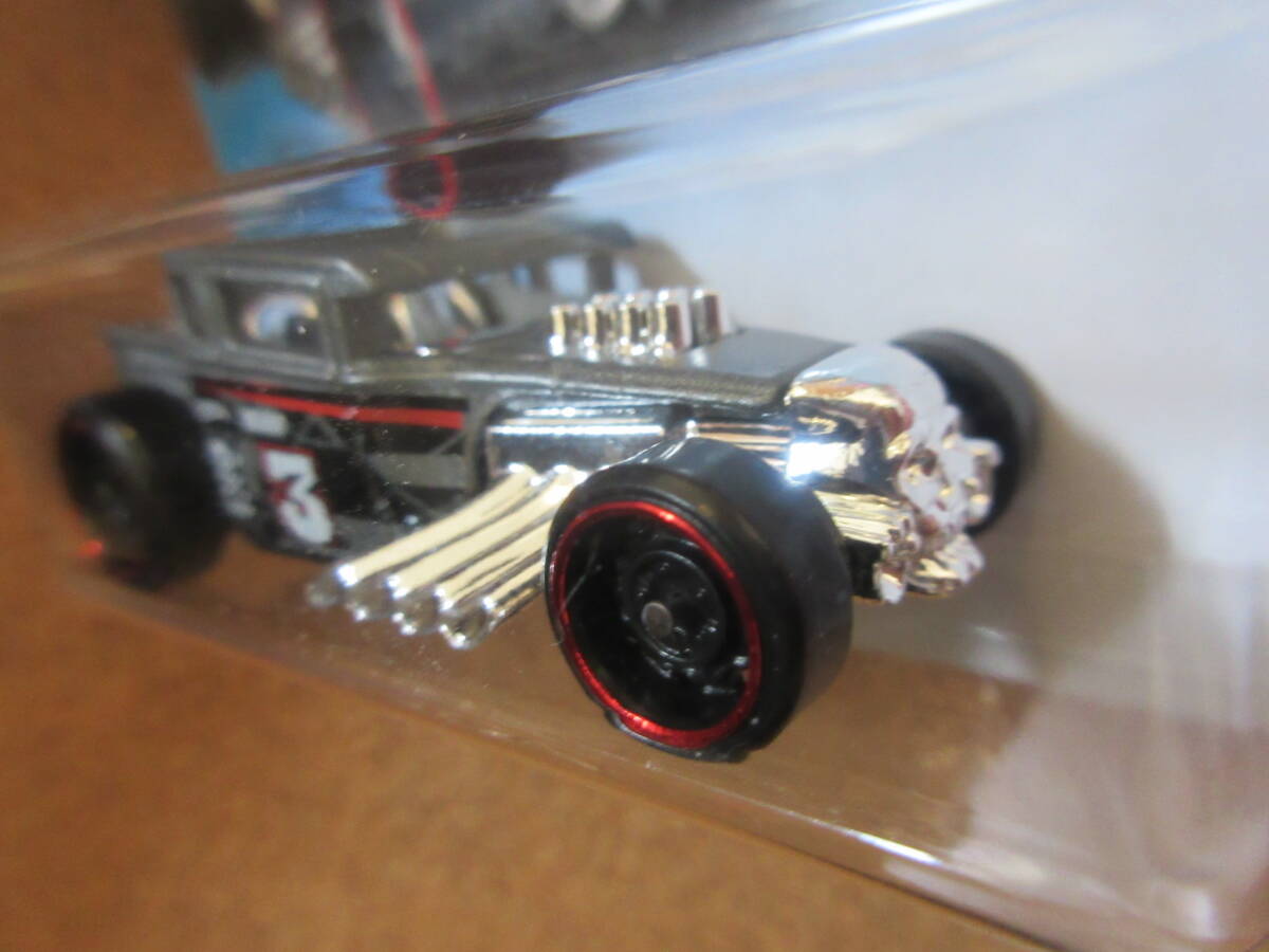 Hot Wheels Bone Shaker HW Game Over 4/5 ボーンシェイカー ラリー ウッド 頭蓋骨 ホットロッド 5.7L V8 USショートカード_画像8
